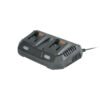Cargador dual de baterías 20V, enchufe tipo C, TRUPER MAX