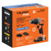 Rotomartillo 1/2", 20V, 2 baterías 2Ah, PRO