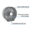 Portarollo junior de ABS, humo, Foset Basic